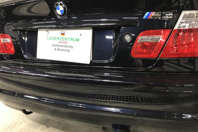 BMW E46 M3【フロントシートクリーニング&リペア】
