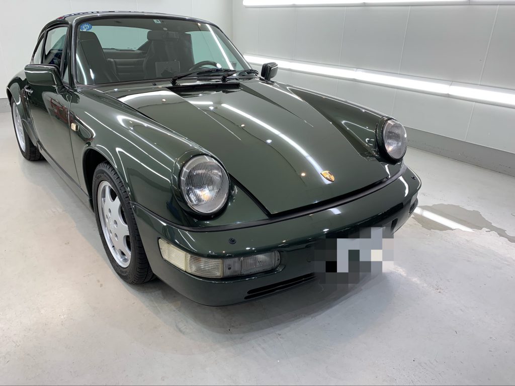 Porsche Carrera 2 ライトポリッシュメンテナンス施工 大阪のガラスコーティングはカーメイクアートプロ 車のコーティング で大切な愛車をいつまでも美しく 職人の鍛錬 進化する技術