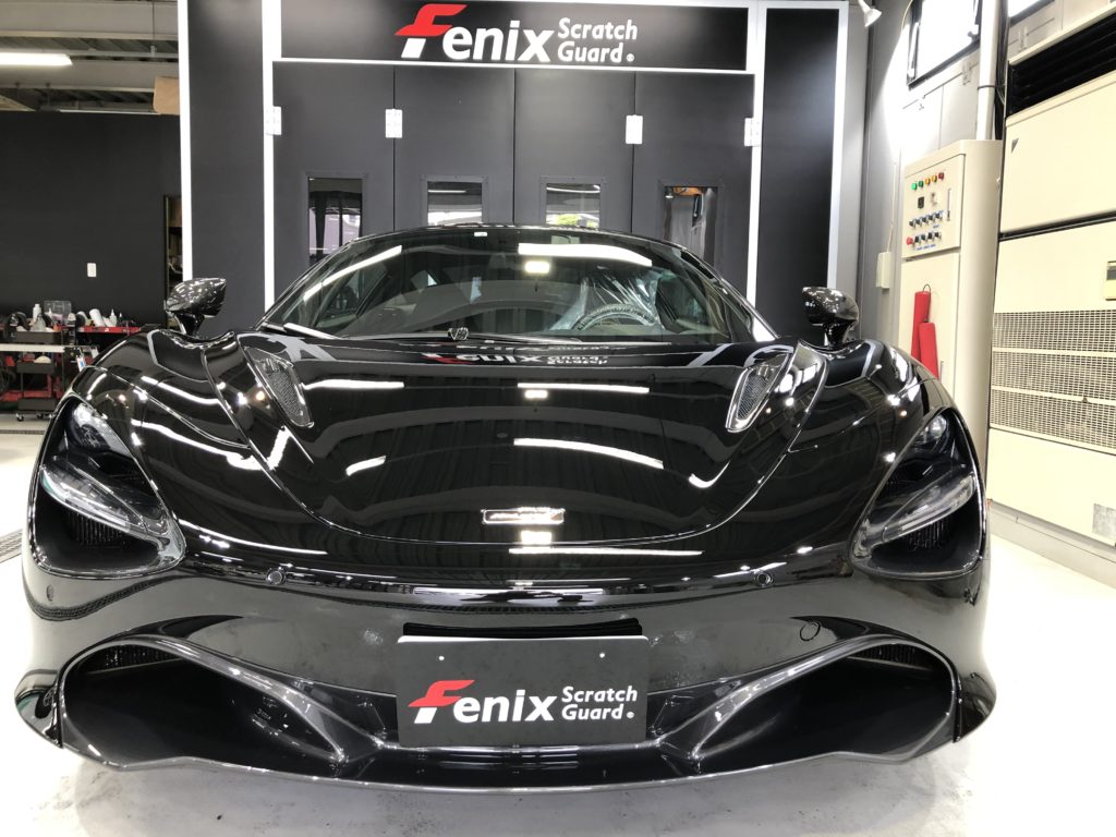 Mclalen 720s Fenix Scratch Guard ペイントプロテクションフィルム施工 ガラスコーティング 大阪 カーメイクアートプロ