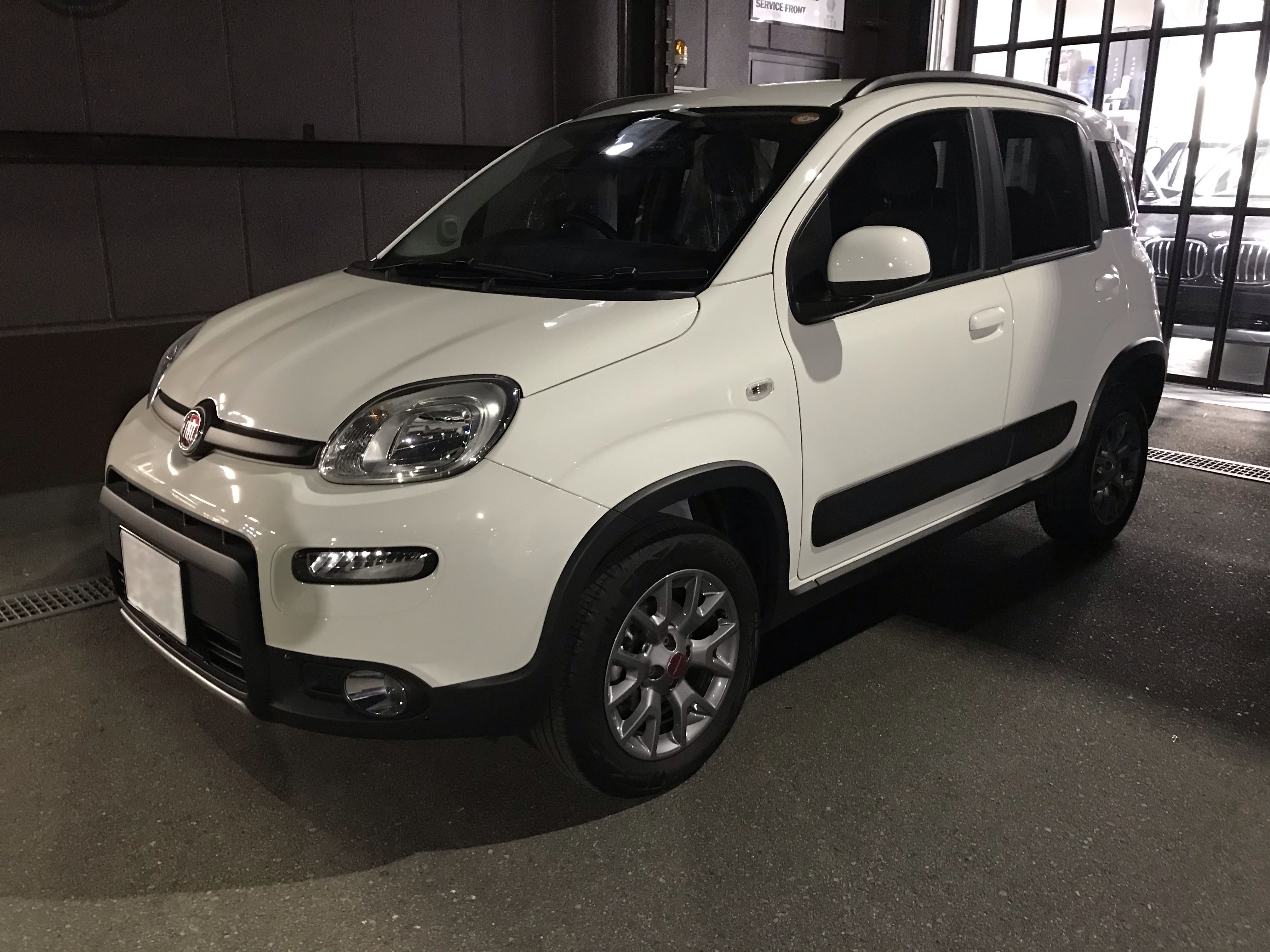 FIAT Panda シートヒーター取付 ｜ 大阪のガラスコーティングはカー