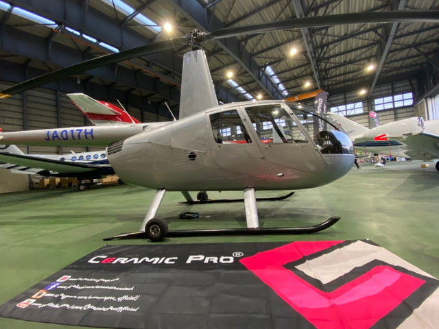 カワサキ ZX10R／コーティング施工 セラミックプロ 航空機コーティング