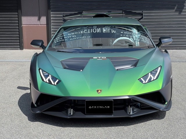 Lamborghini Huracan STO／マット塗装専用コーティング施工 完成1