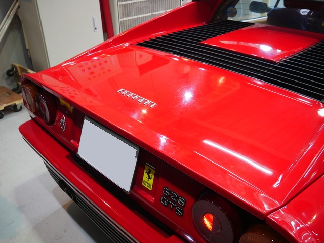 Ferrari328／コーティング施工 施工前 スクラッチ傷7