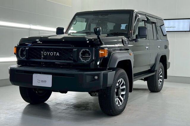 TOYOTAランドクルーザー70×ULGO Black Infinity施工