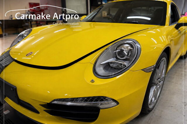 【施工事例】ポルシェ911カレラ ルーフライナー張り替え